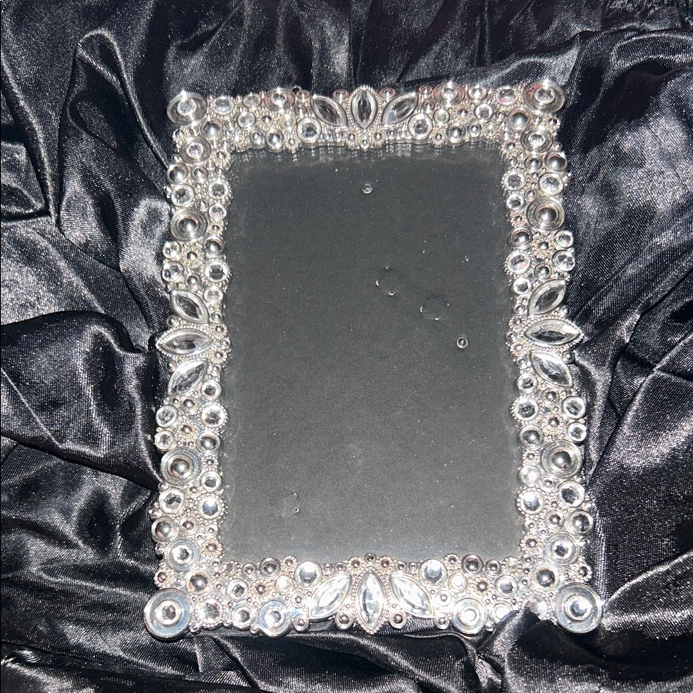 Sheffield Home Clear Crystal Gems Photo Frame (New)